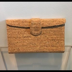 Jcrew cork clutch